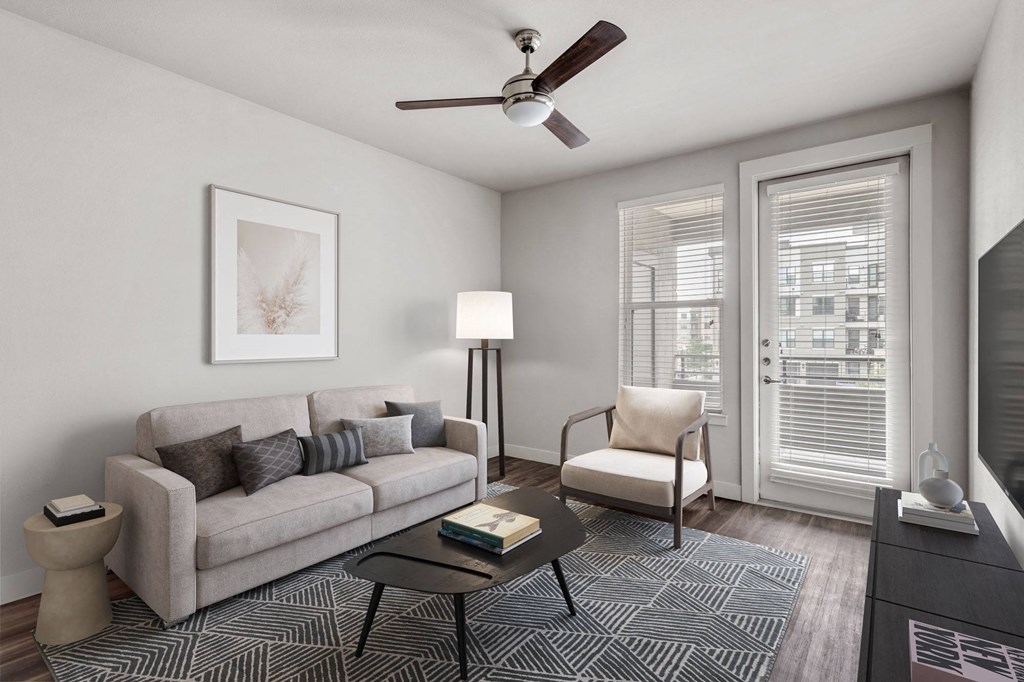 Gateway Arvada Ridge apartments one bedroom living room