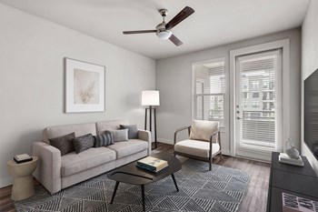 Gateway Arvada Ridge apartments one bedroom living room - Photo Gallery 11