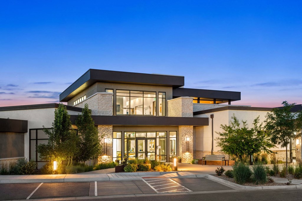 Gateway Front Exterior Twilight