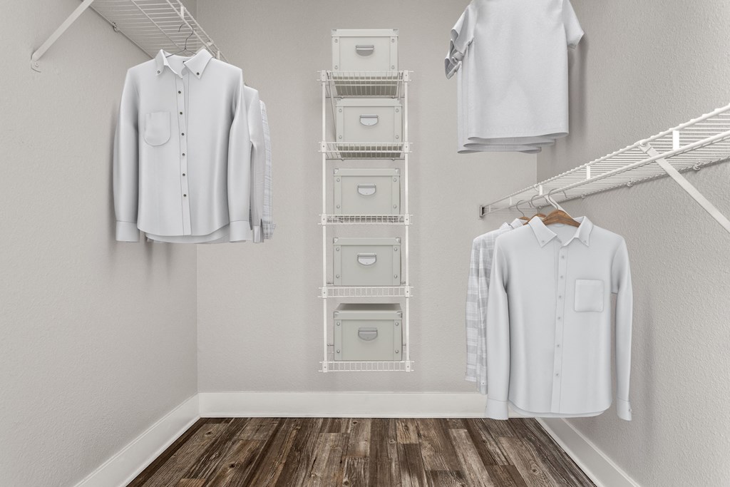 Closet 2 Bedroom/2 Bath Floorplan at Element Apartment Homes Las Vegas Nevada