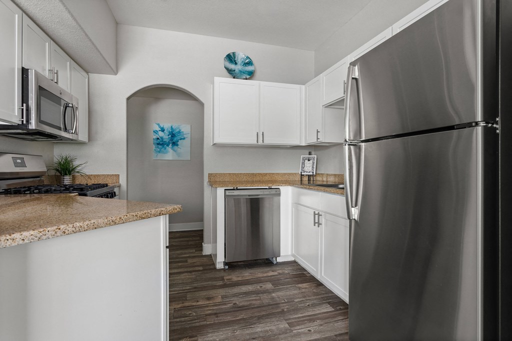 Kitchen 2 Bedroom/2 Bath Floorplan at Element Apartment Homes Las Vegas Nevada