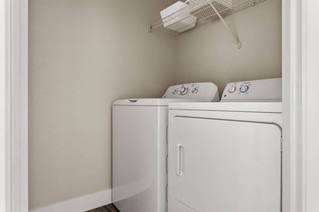 Laundry 2 Bedroom/2 Bath Floorplan at Element Apartment Homes Las Vegas Nevada