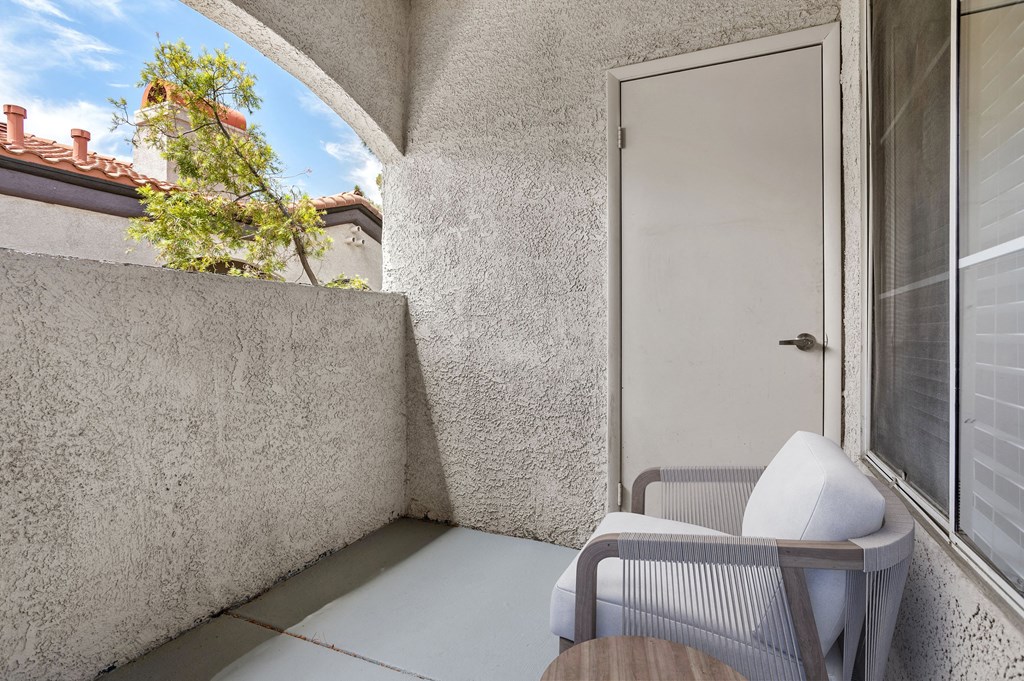 Patio in 2 Bedroom/2 Bath Floorplan at Element Apartments Las Vegas Nevada