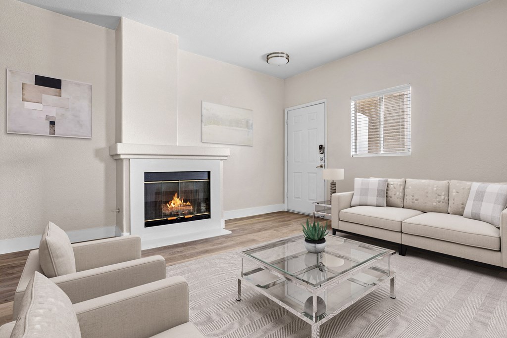 Living Room 2 Bedroom/2 Bath Floorplan at Element Apartment Homes Las Vegas Nevada