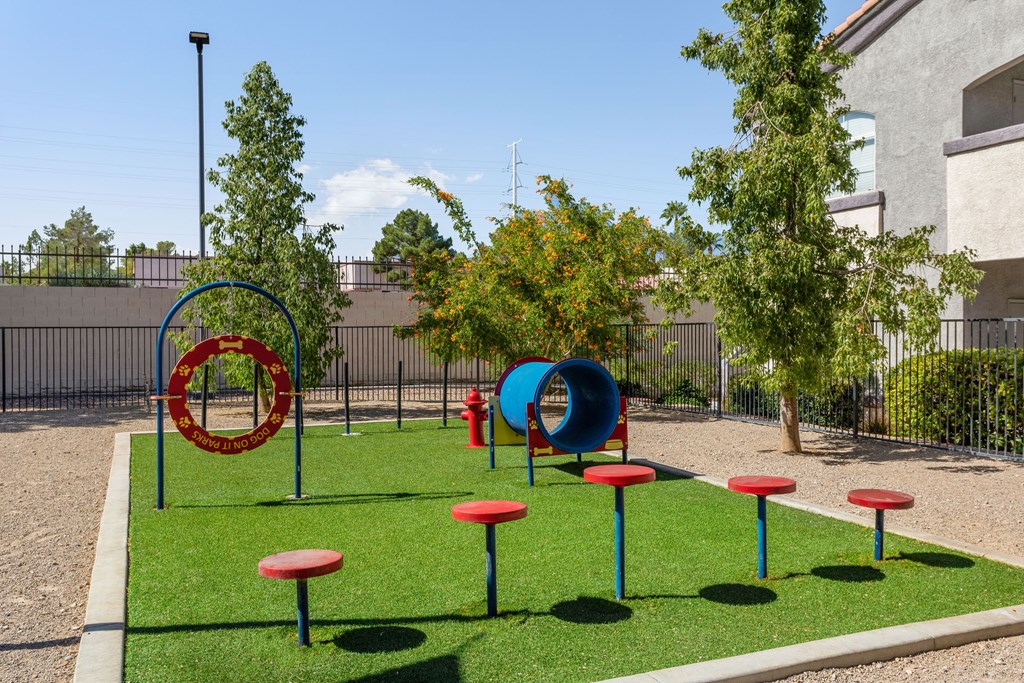 Dog Park at Element Apartment Homes Las Vegas Nevada
