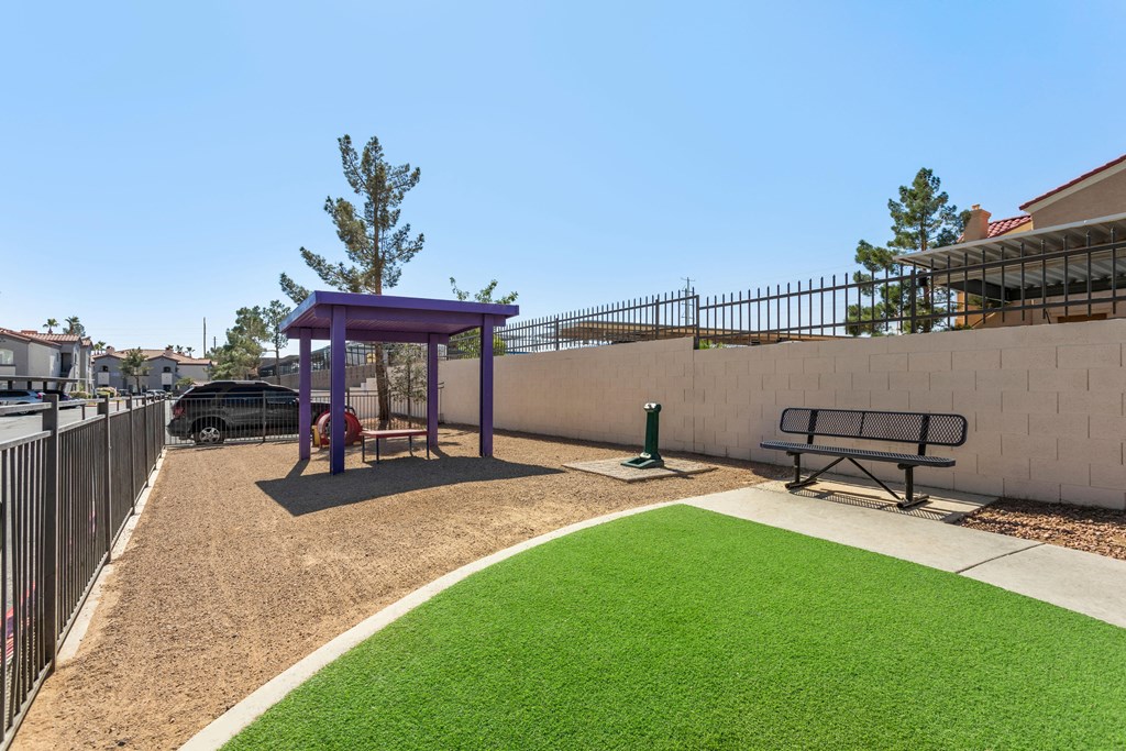 Dog Park at Element Apartment Homes Las Vegas Nevada