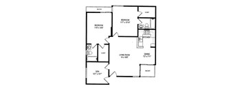 Two Bedroom - with Den B