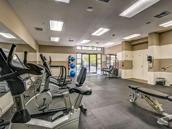 updated fitness center