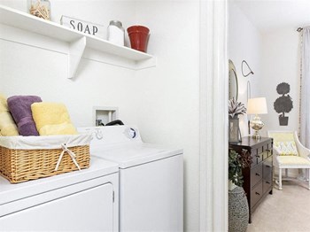 Washer and Dryer in apartment