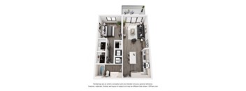 CERU Apartments in Boca Raton, FL photo of a one bedroom floorplan