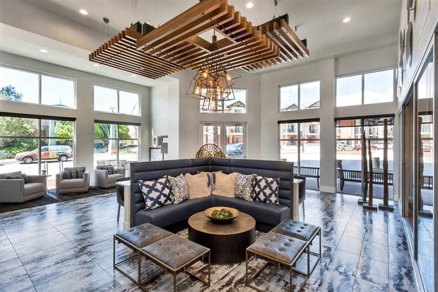 clubhouse seating area