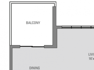 1 Bed, 1.5 Bath, 922 sq. ft. Beechwood