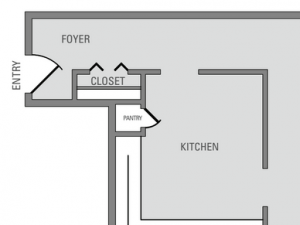 2 Bed, 2 Bath, 1273 sq. ft. Laurelside