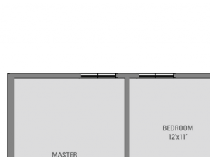 2 Bed, 2 Bath, 1166 sq. ft. Ridgewood