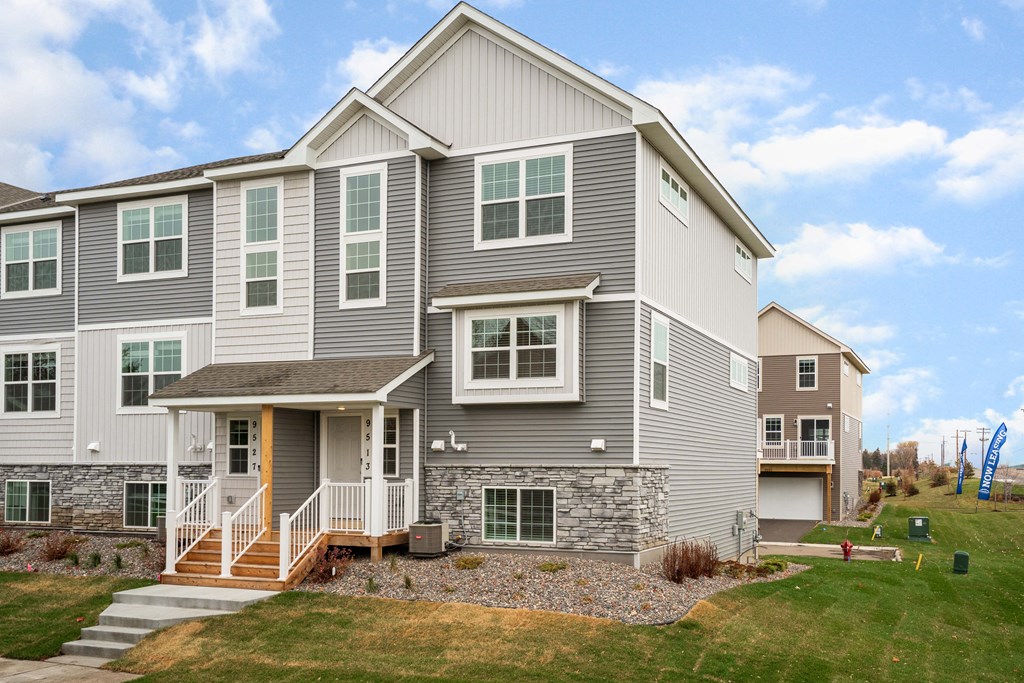 Exterior of Townhome rentals at Avery Park