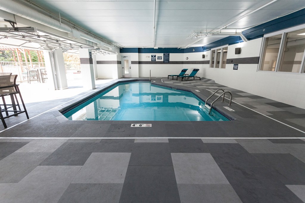 indoor/outdoor pool