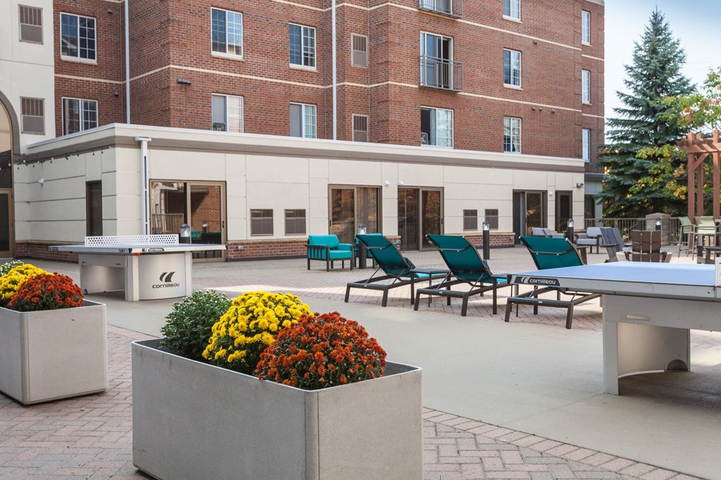 cascade at town center outdoor commons area