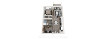 bedroom floor plan | apartments in pittsburgh pa | the alden