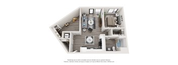 bedroom floor plan an open concept living room and kitchen with a large dining area and a fireplace