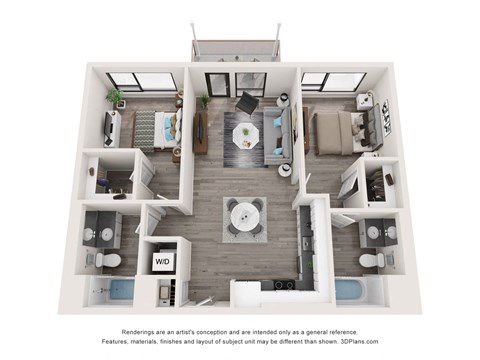 bedroom floor plan an open concept living room and kitchen with a large eat in kitchen