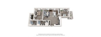 bedroom floor plan an opens up concept in this design
