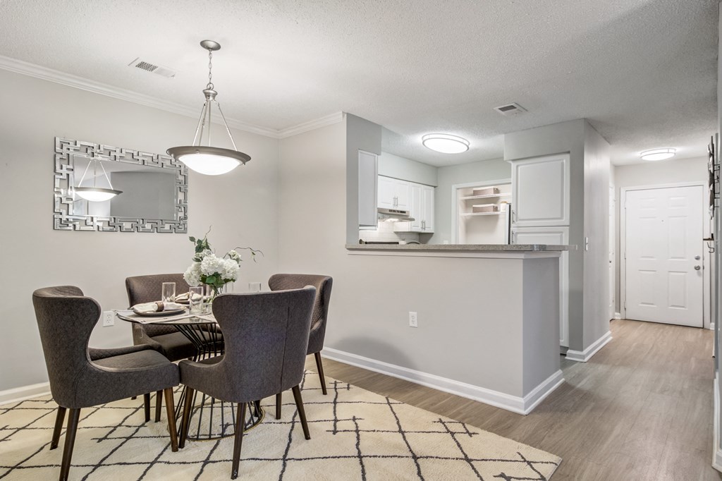 Chroma Park apartments in Austell Georgia photo of seperate dining room