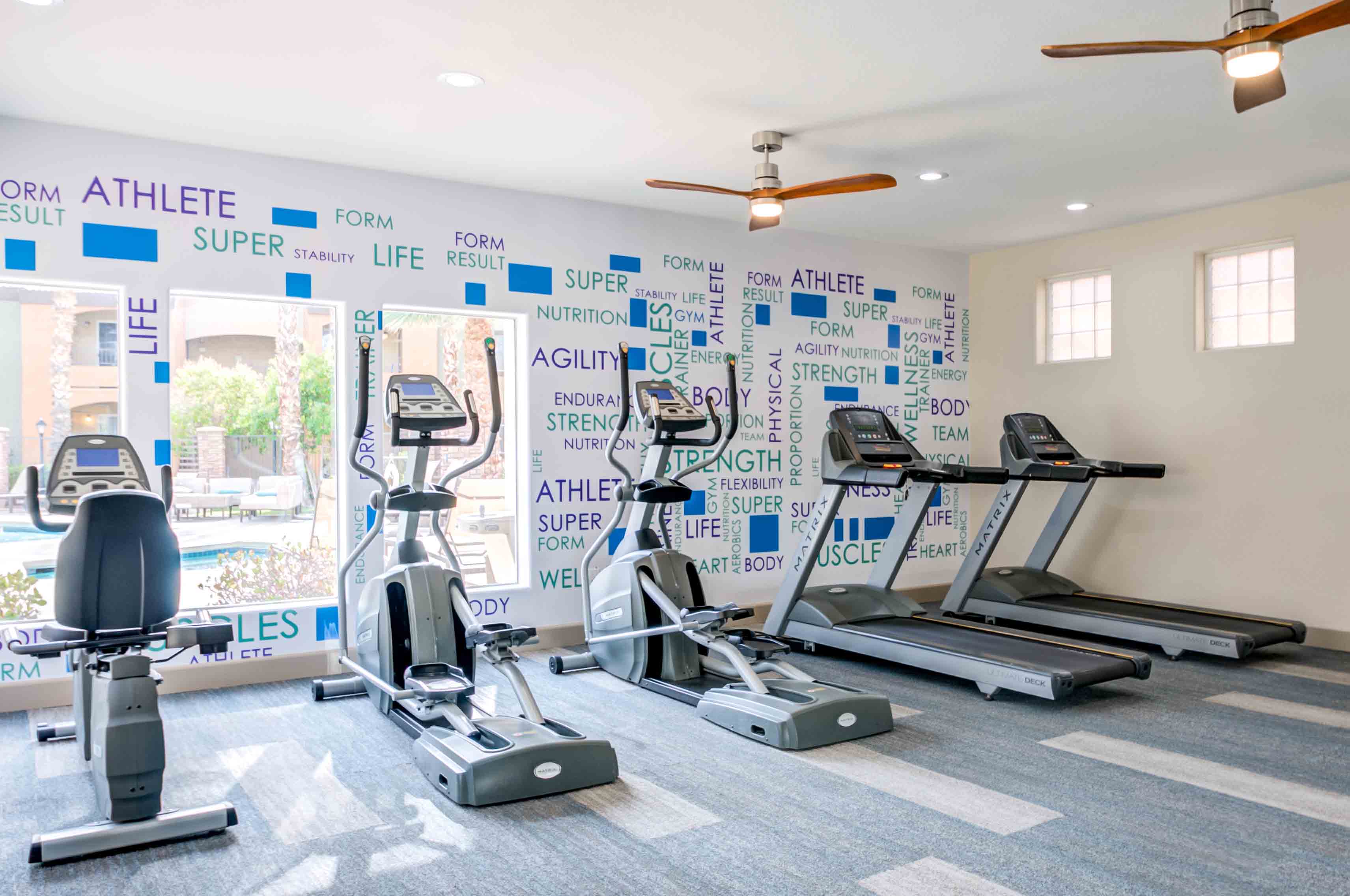 Fitness center- cardio machines