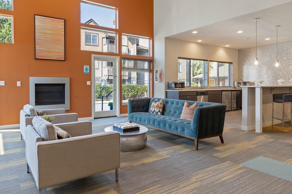 clubhouse seating area