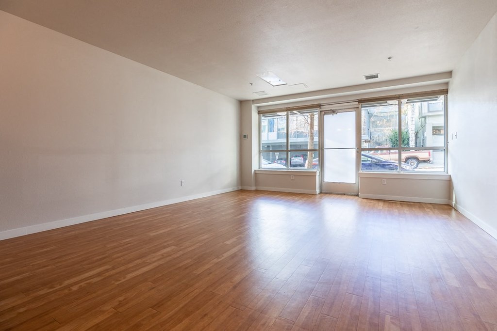 large open floorplans with double pane windows for natural light