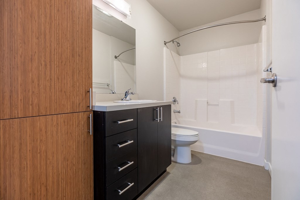 bathroom with bathtub