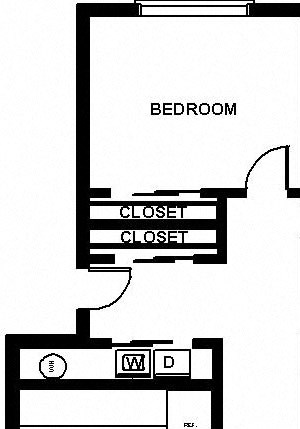 Floorplan Floorplan at Mirabella Apartments, Washington 98208