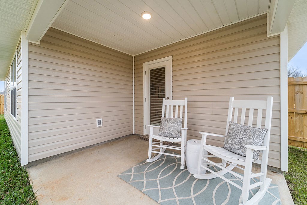 Outdoor Patio at Rock Ridge, Florida