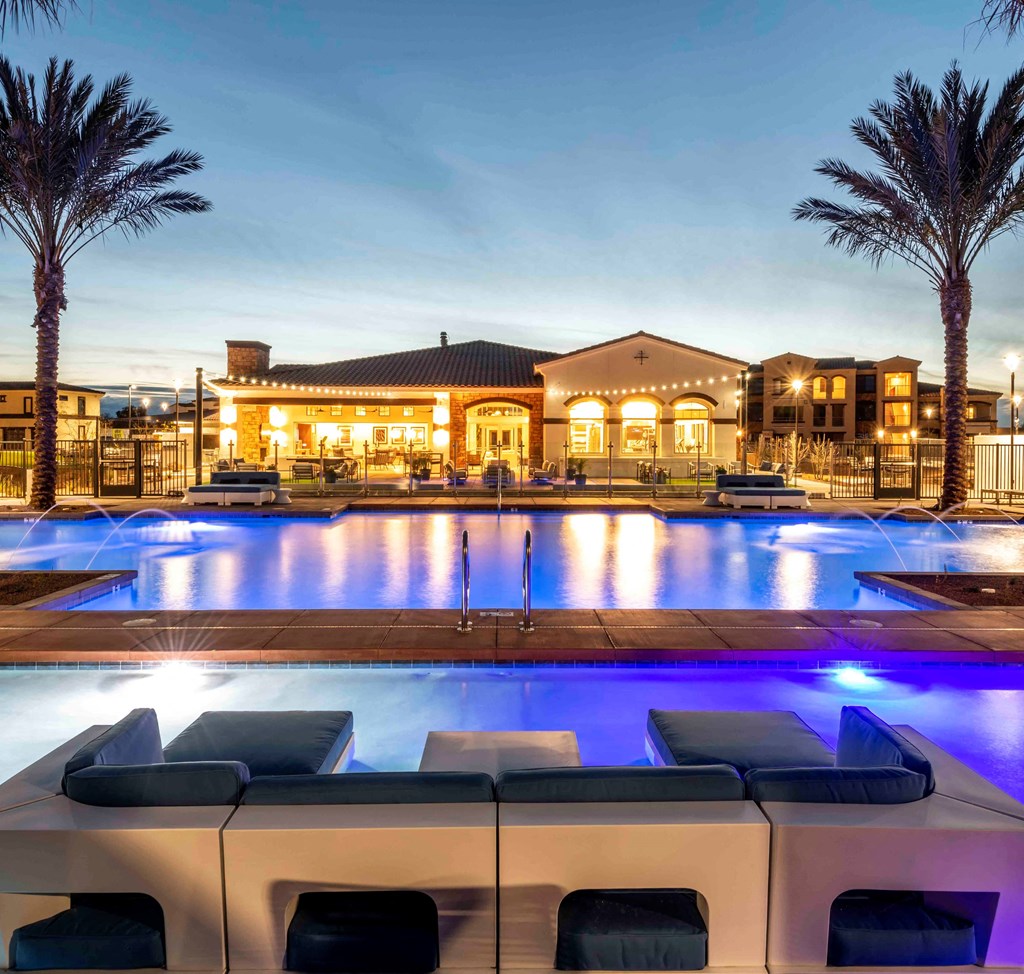 take a dip in our resort style pool