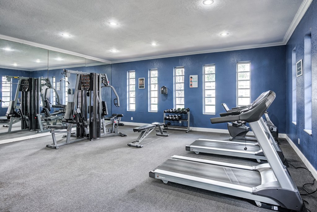 Coronado Springs Apartments in Palm Springs Florida photo of fitness center
