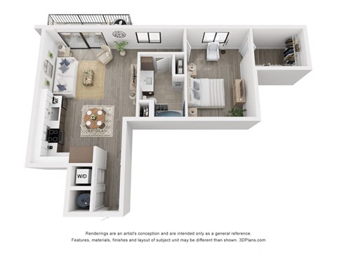 a floor plan of the villas at houston levee west apartments in cordova,