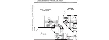 a floor plan of a bedroom house with a bathroom and a living room