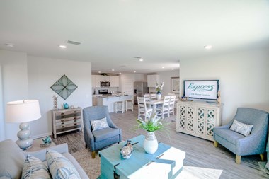 Modern Living Room at Sunset Village, Florida