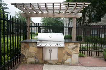outside grill area at chroma park west