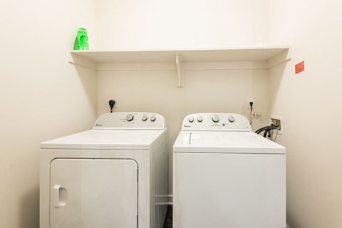 Station R Apartments in Atlanta GA photo of Full-Sized Washer and Dryer, laundry room