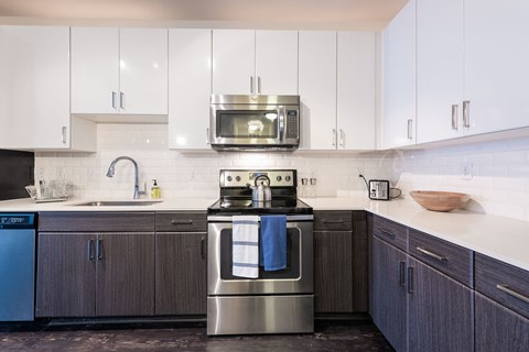 white kitchen cabinets