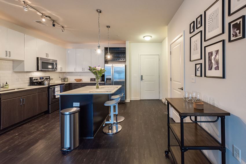 Station R Apartments in Atlanta GA photo of Wood-Style Plank Flooring