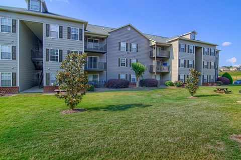 Lancaster Place Apartments in Calera Alabama photo of community building