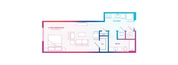a drawing of a floor plan of a house