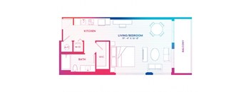 a floor plan of a house
