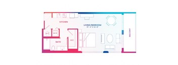 a floor plan of a house