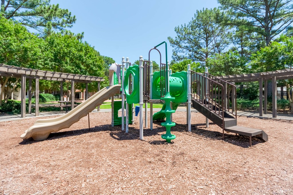 On-site playground for residents at Enclave at Wolfchase Apartments – apartments in Cordova, TN.