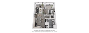a 1 bedroom floor plan  sierra  2100 sq ft