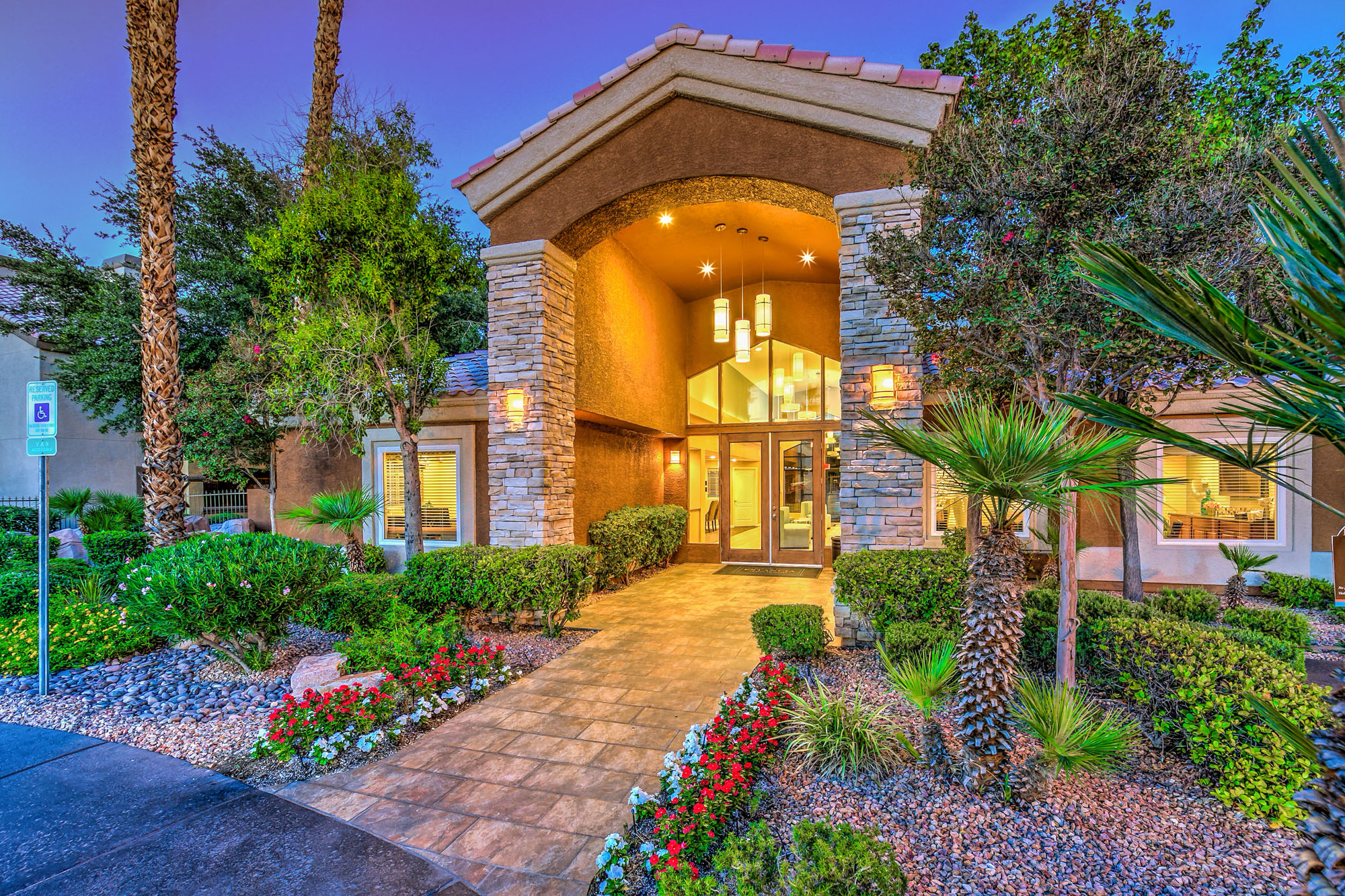 Beautiful landscaping