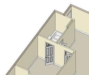 1 Bed - 1 Bath |773 sq ft floorplan 1 Bed - 1 Bath |773 sq ft floorplan