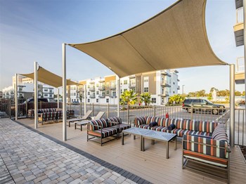Icaria on Pinellas apartments in Tarpon Springs, FL photo of outdoor seating - Photo Gallery 23